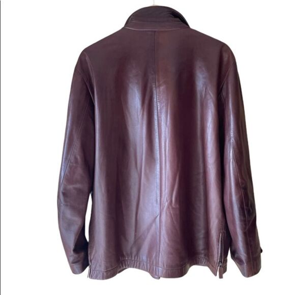 Ralph Lauren Purple Label Leather Car Coat!!! - Picture 2 of 16